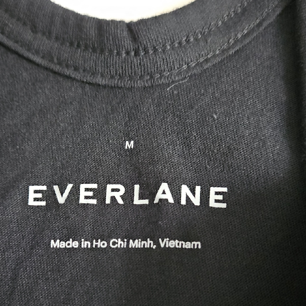 Everlane Classic Black Tank Dress - Picture 3 of 6